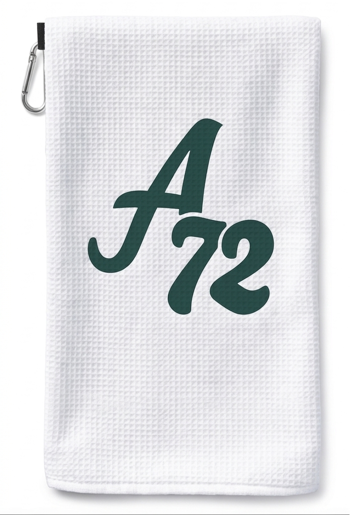Serviette de golf A72 - White frost