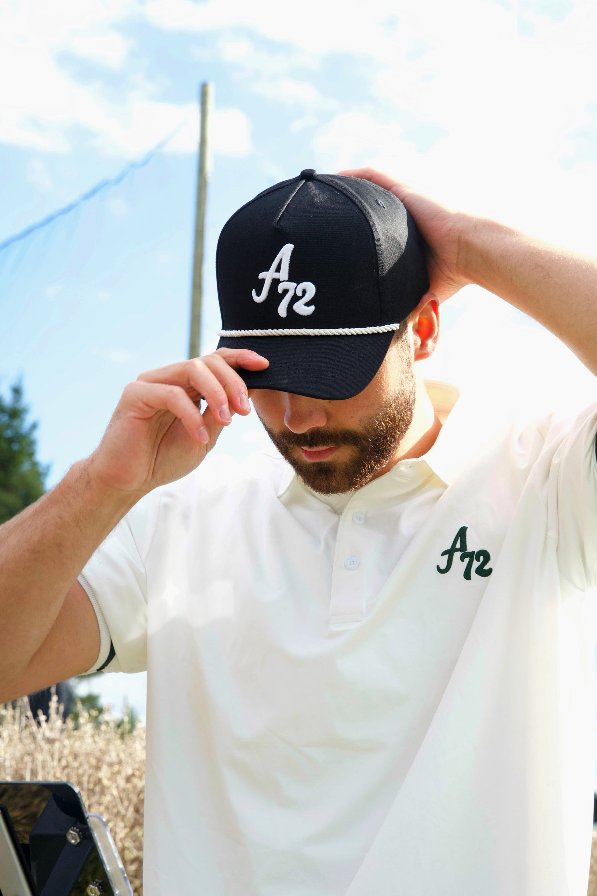 Golf hat A72 - Oreo rope